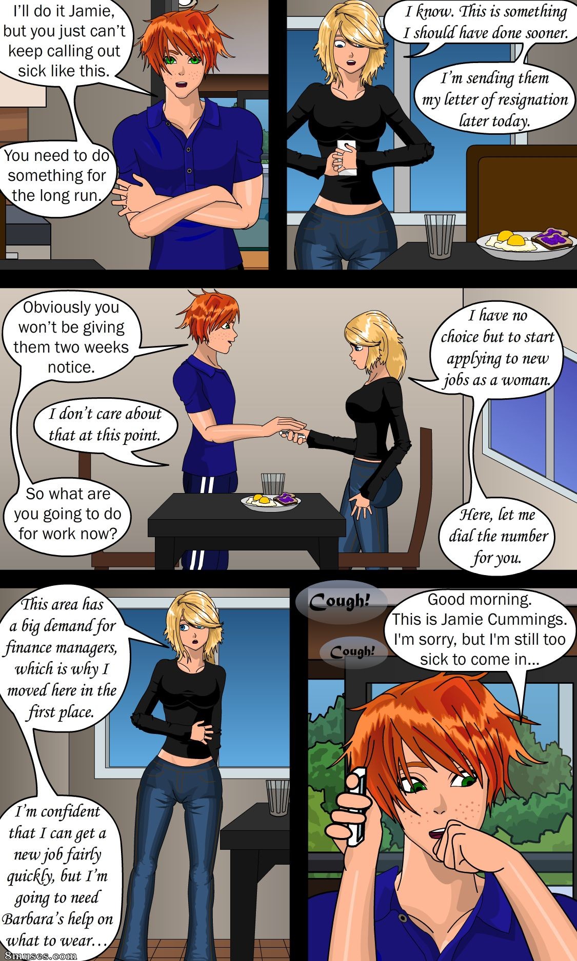 Sapphirefoxx - Shifting Roommates - Page 126