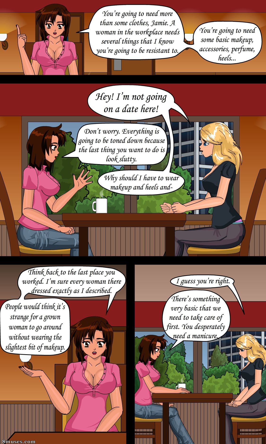 Sapphirefoxx - Shifting Roommates - Page 136