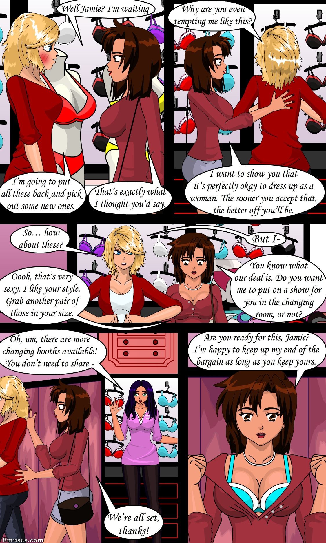 Sapphirefoxx - Companheiros de Quarto em Transformação - Página 112