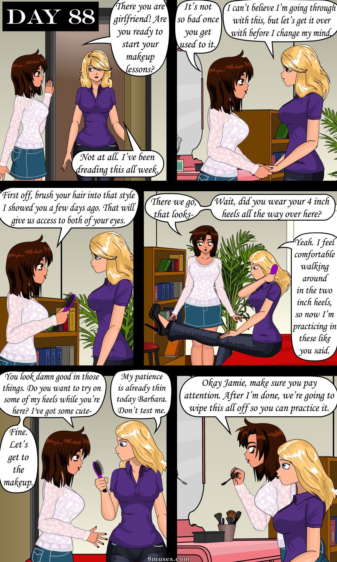 Sapphirefoxx - Companheiros de Quarto em Transformação - Página 168