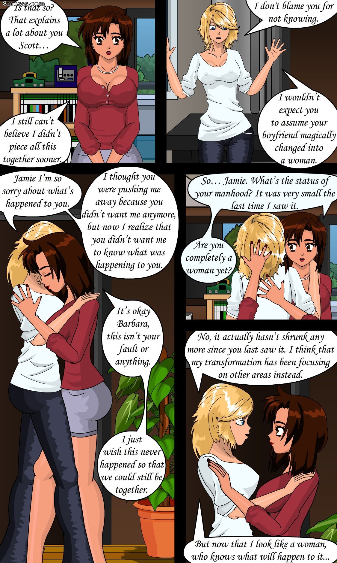 Sapphirefoxx - Companheiros de Quarto em Transformação - Página 107