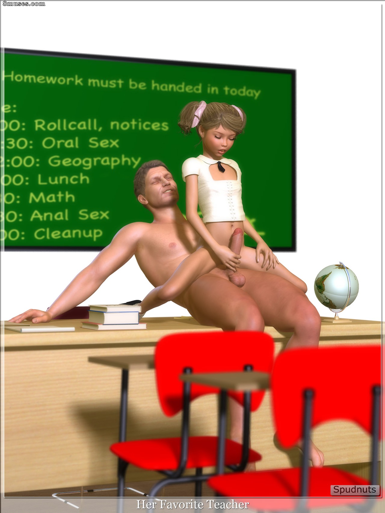 Spudnuts - Classroom Antics - Page 3