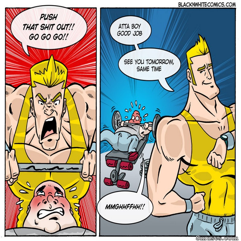 BlacknWhiteComics - Xtreme Fitness - Page 3