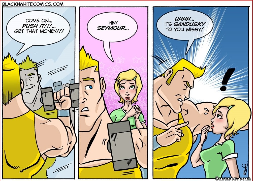 BlacknWhiteComics - Xtreme Fitness - Page 9