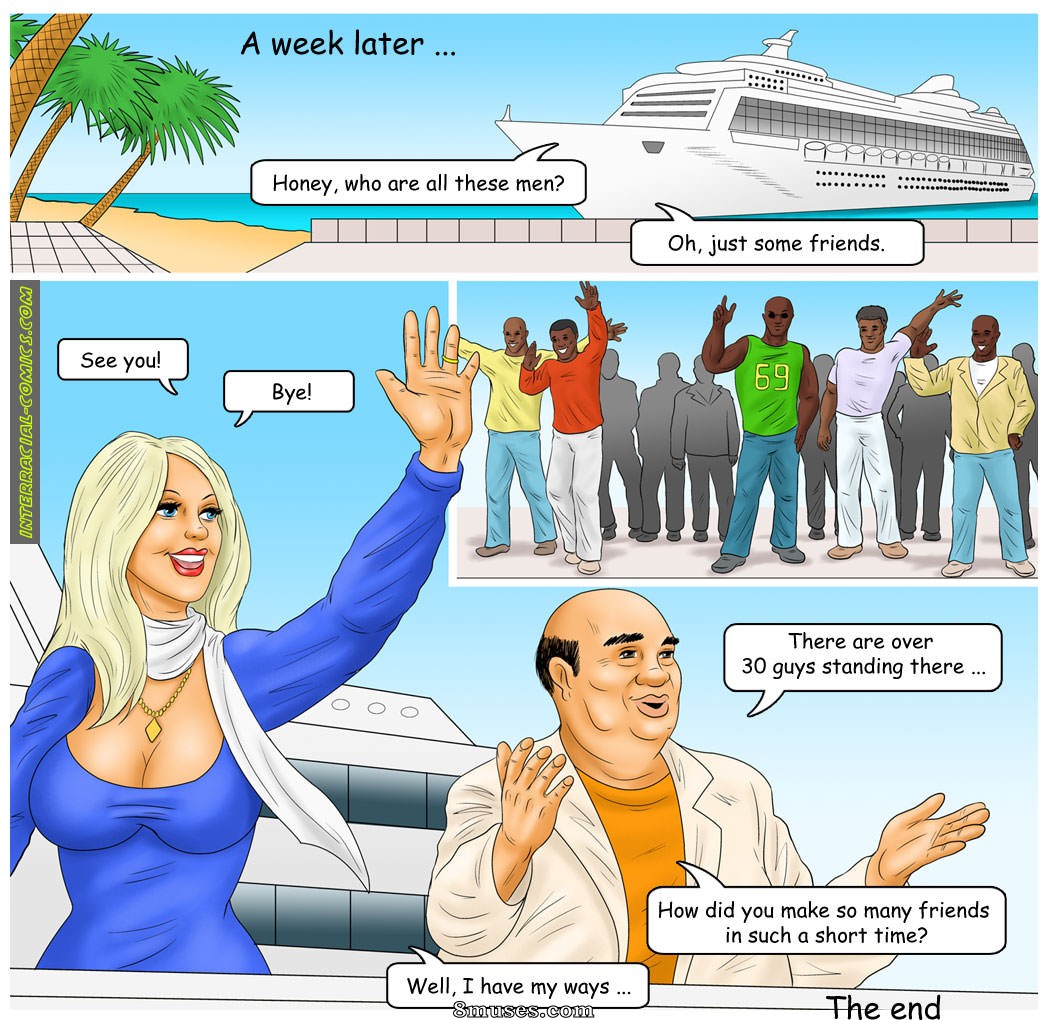Interracial-Comics - Férias caribenhas - Página 40