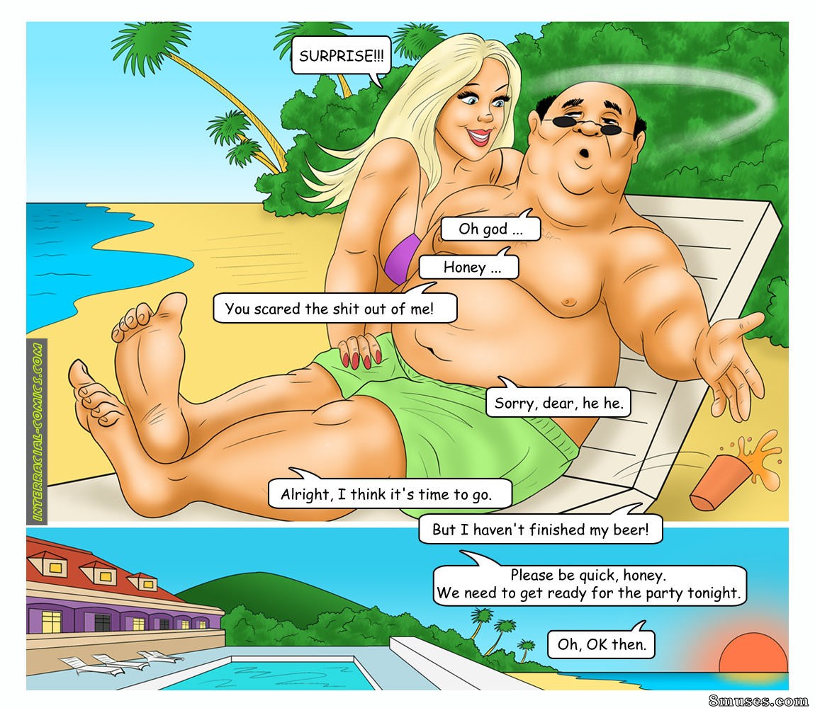 Interracial-Comics - Las vacaciones en el Caribe - Página 22