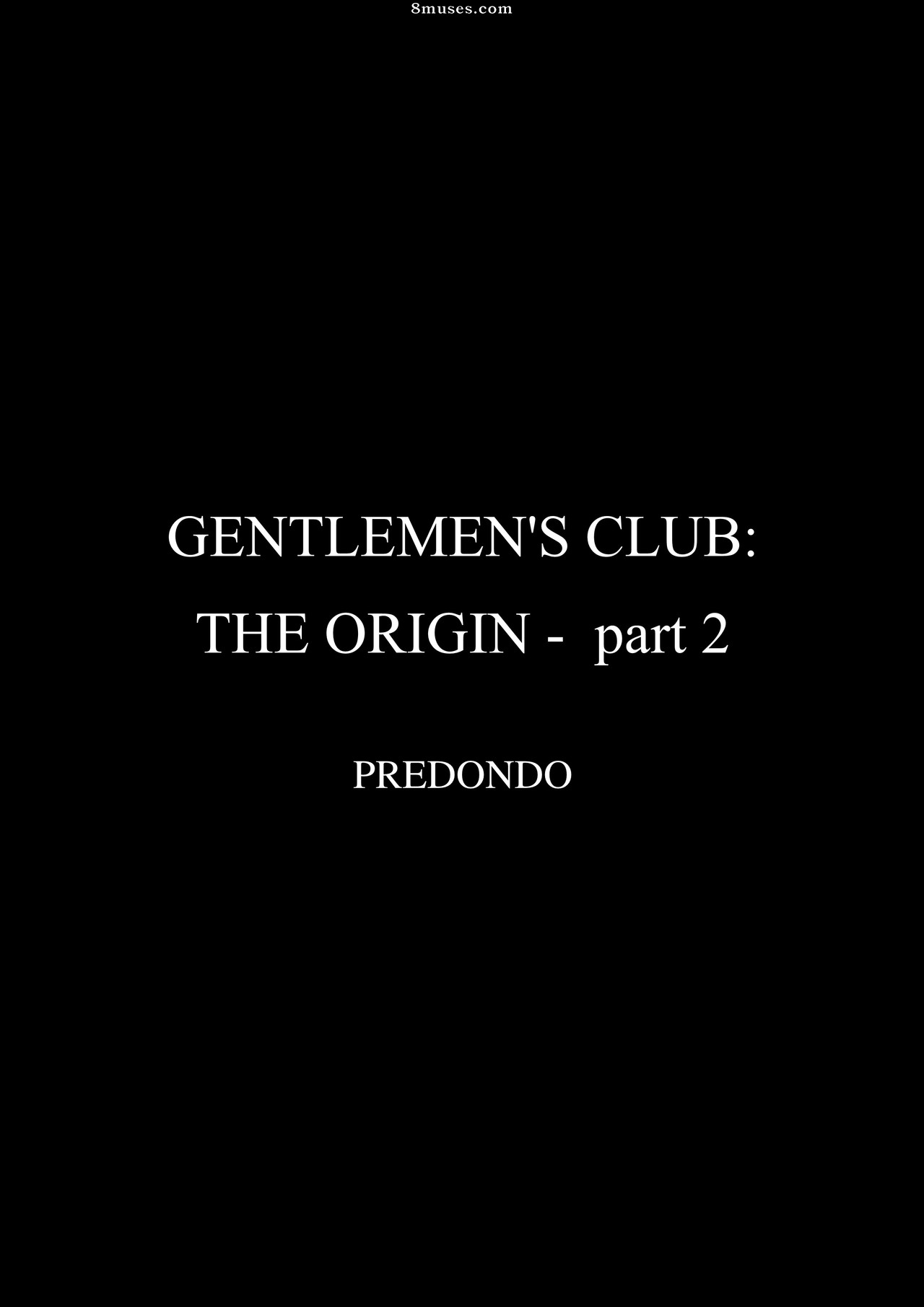 Fansadox Comics - Fansadox 672 - Gentlemen's Club - The Origin 2 - Predondo - Page 4
