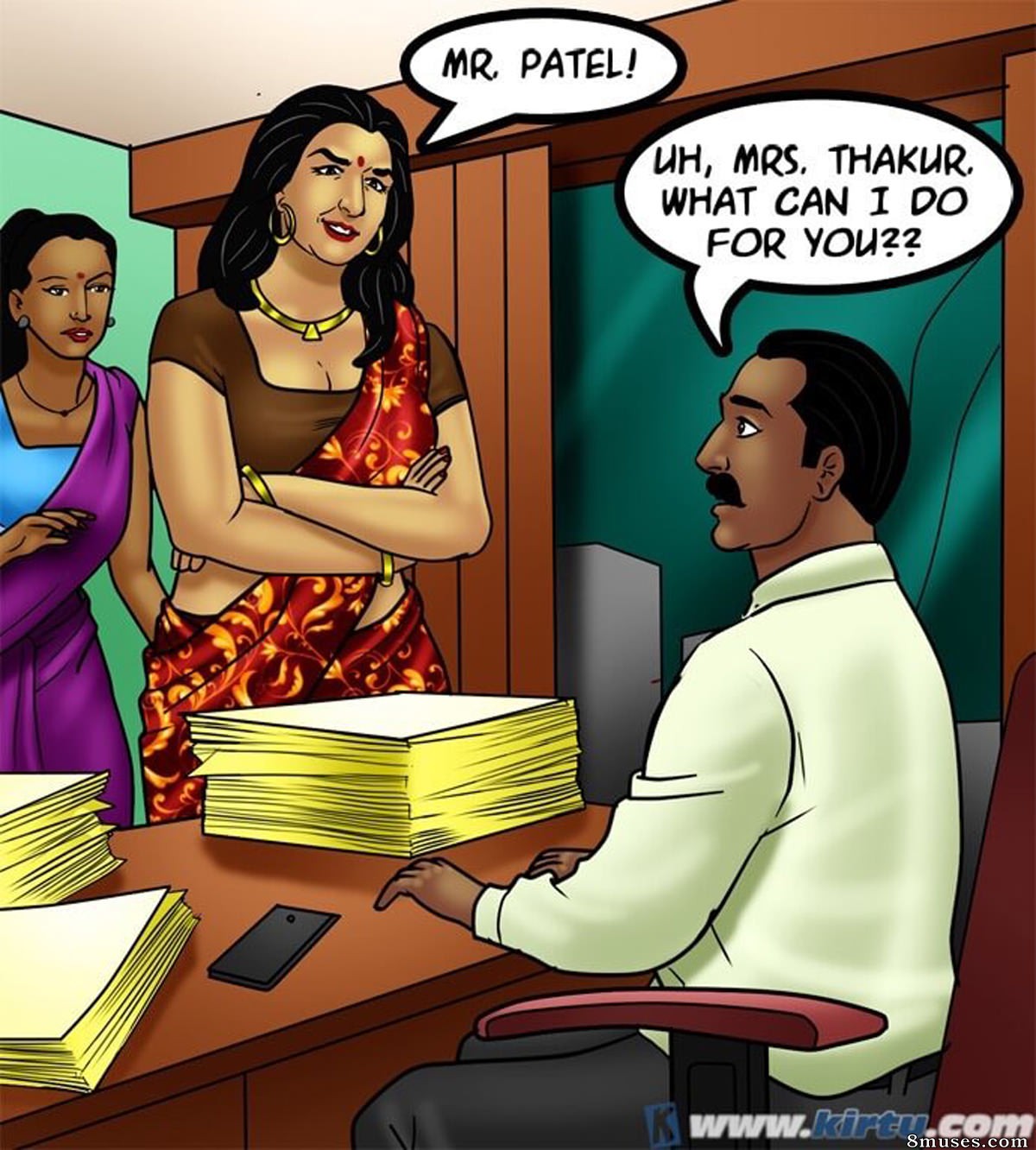 Kirtu.com Comics - Savita Bhabhi - Épisode 73 - Pris sur le fait - Page 112