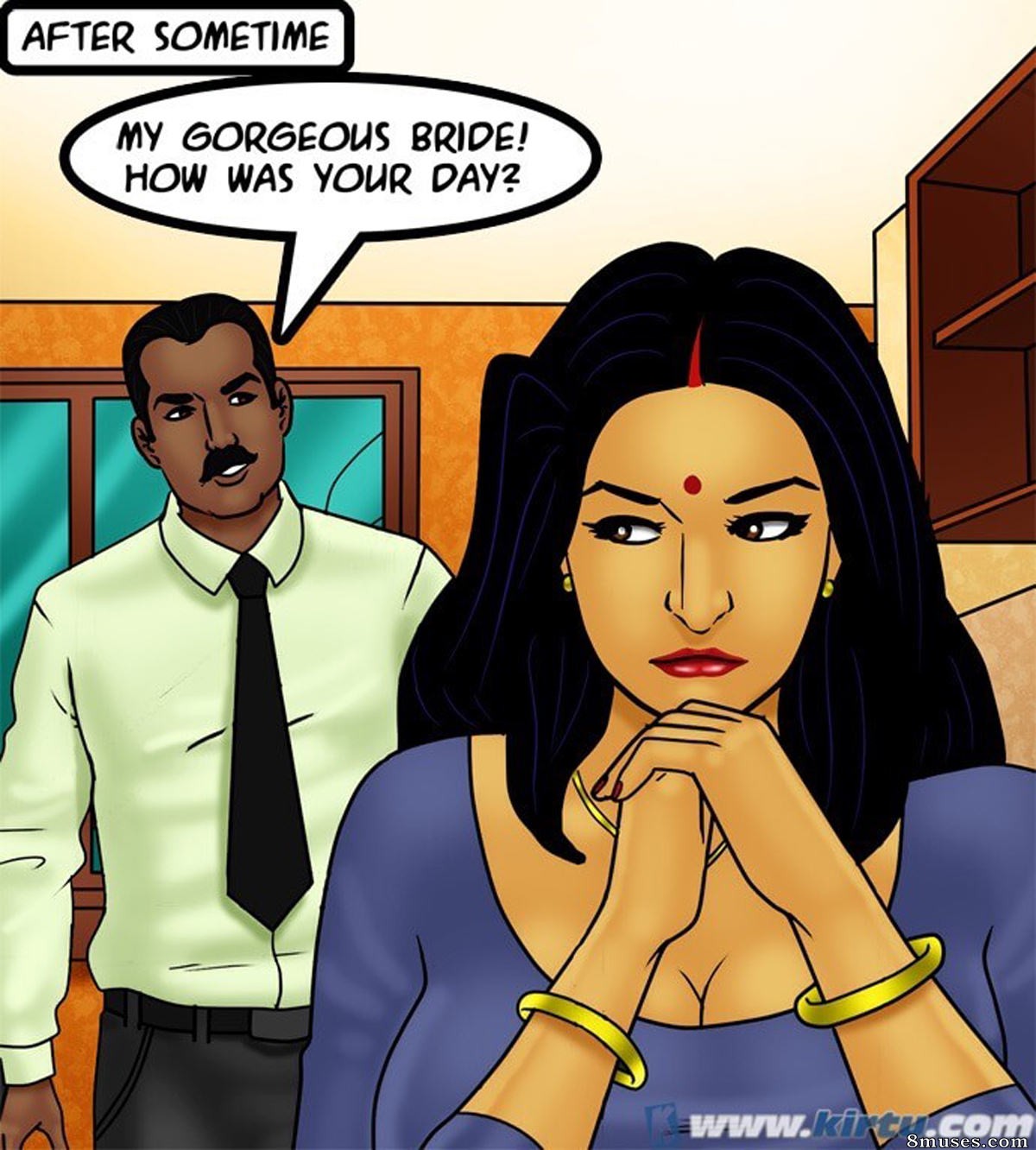 Kirtu.com Comics - Savita Bhabhi - Épisode 73 - Pris sur le fait - Page 125