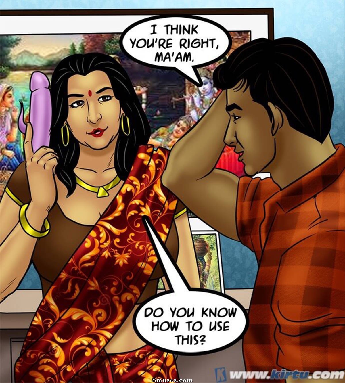 Kirtu.com Comics - Savita Bhabhi - Episode 73 - Caught in the Act - Page 91