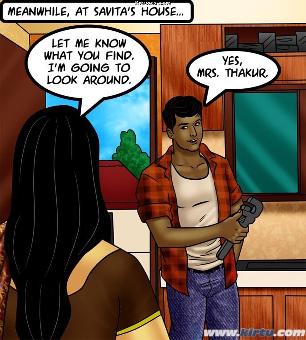 Kirtu.com Comics - Savita Bhabhi - Épisode 73 - Pris sur le fait - Page 84