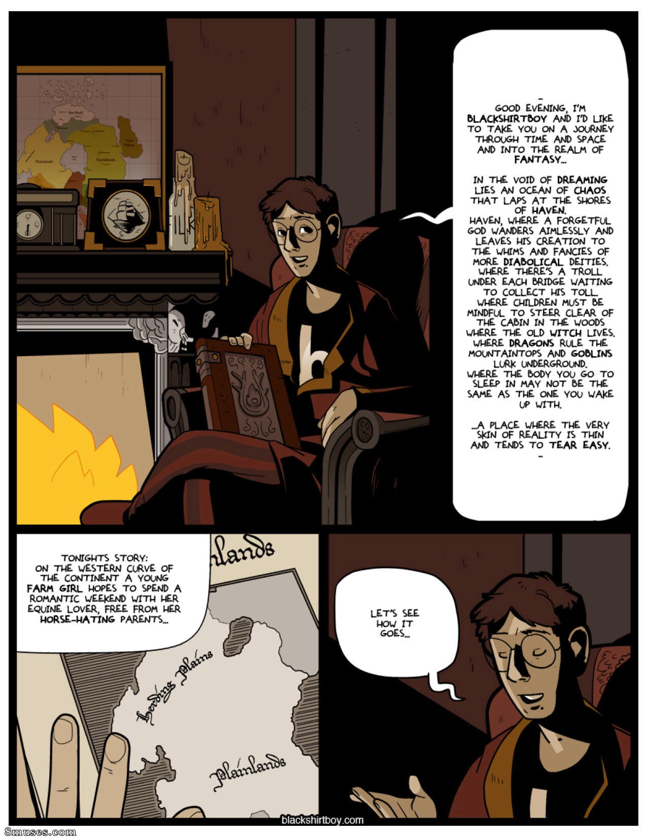 Blackshirtboy Comics - Amour sur les plaines - Page 2