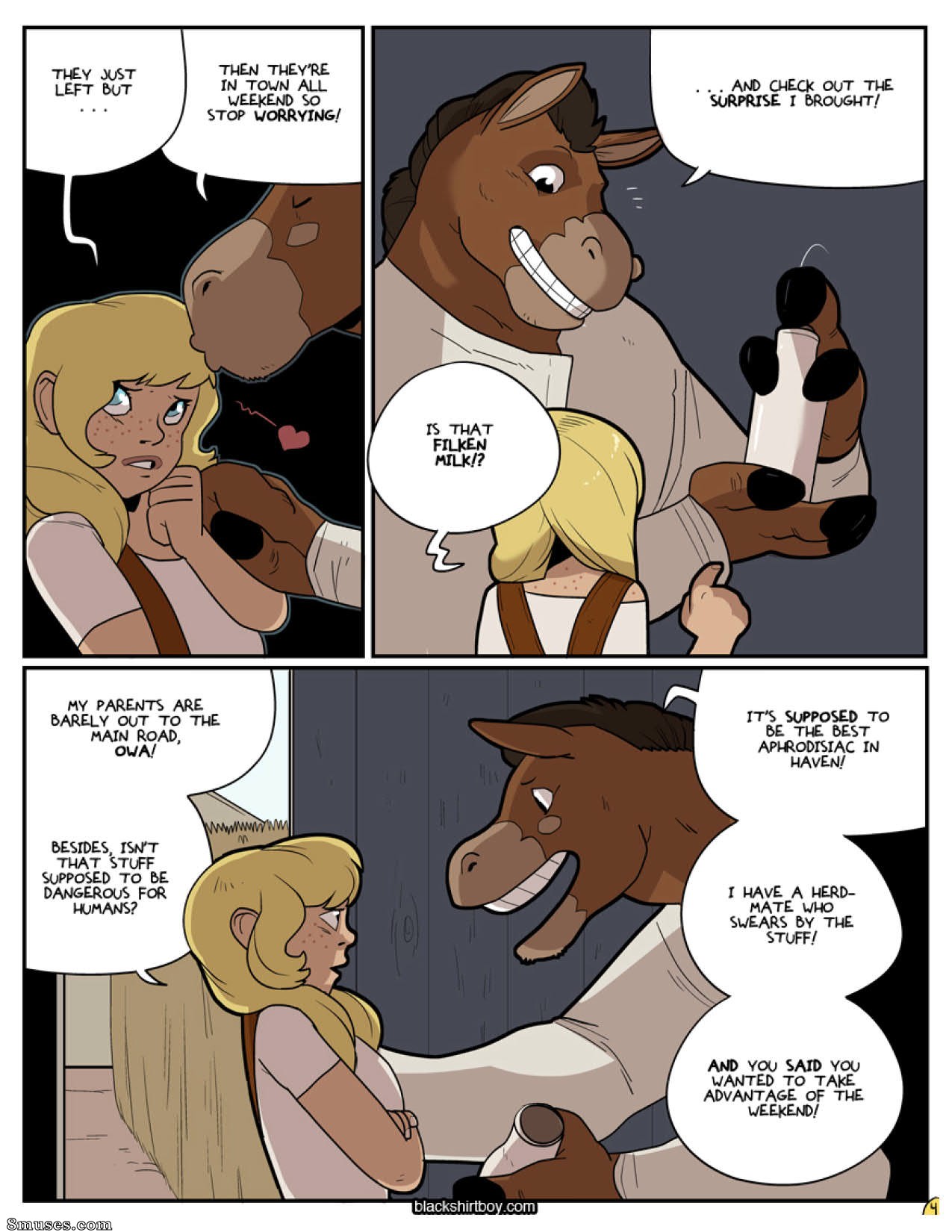 Blackshirtboy Comics - Amour sur les plaines - Page 6