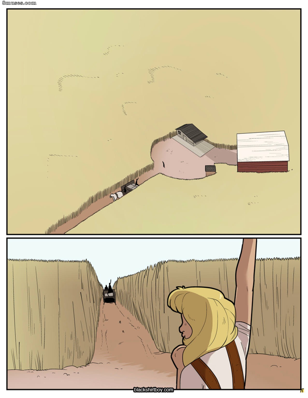 Blackshirtboy Comics - Amour sur les plaines - Page 3