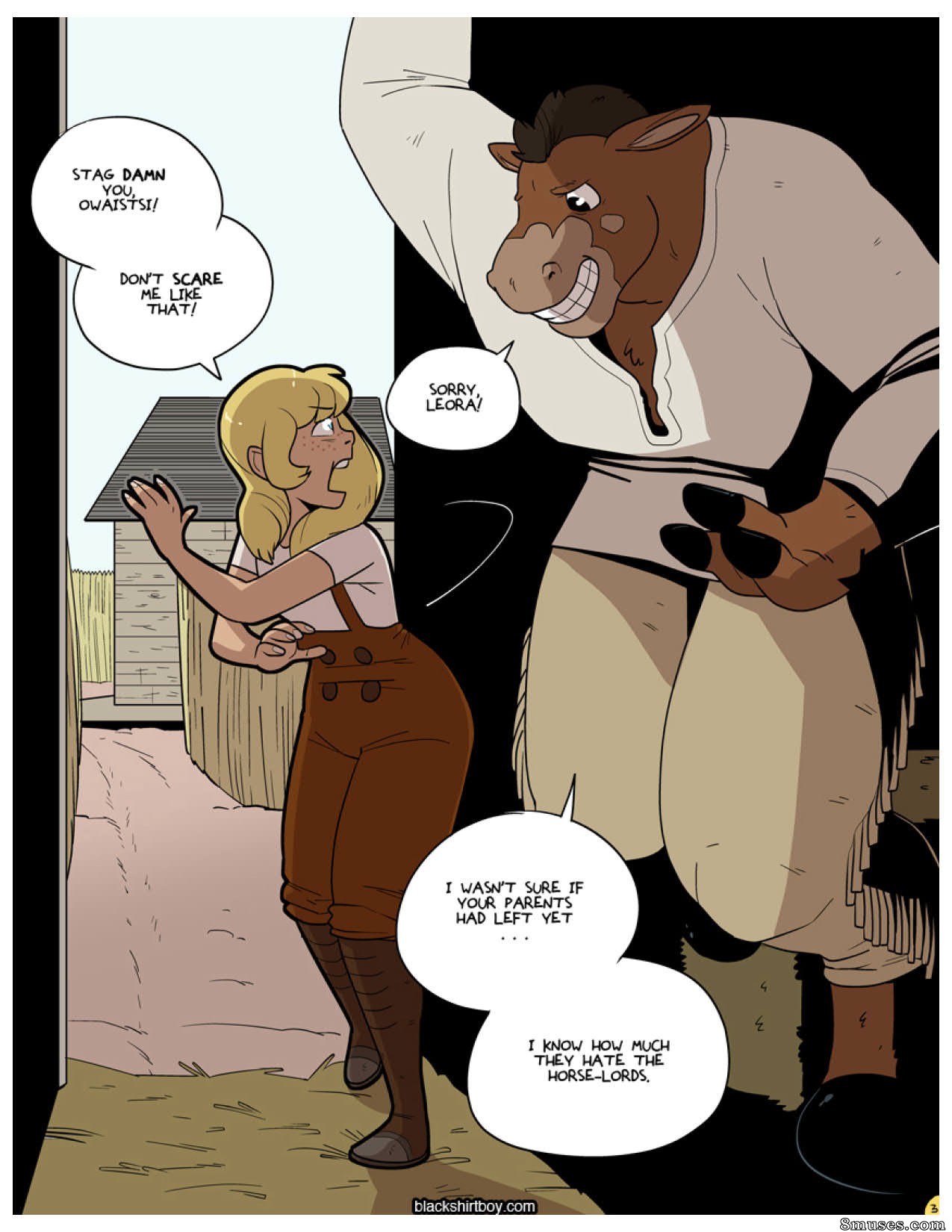 Blackshirtboy Comics - Love on the Plains - Page 5