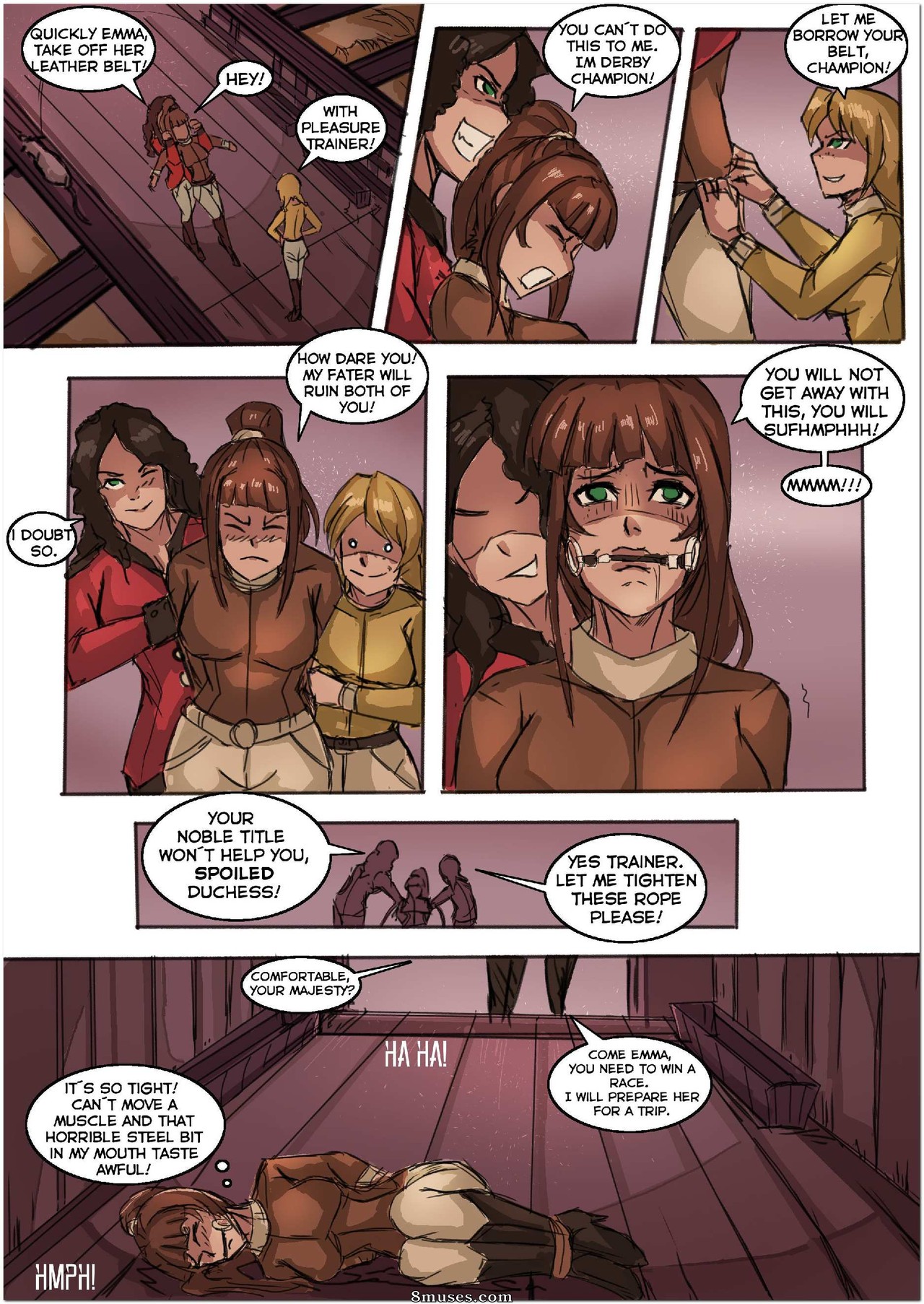 Derby - Issue 1 - Duchess Ponygirl Transformation - Page 3