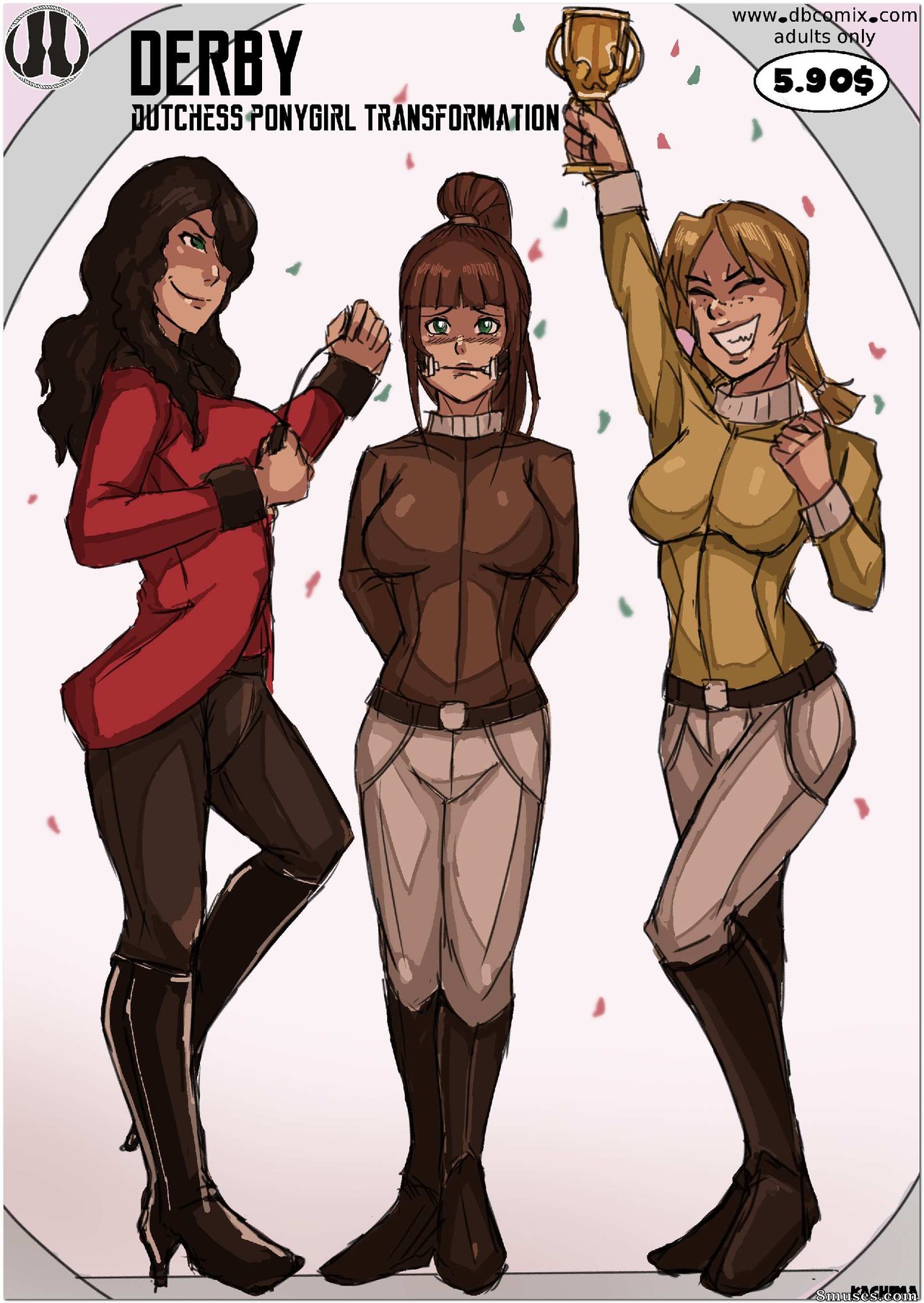 Derby - Issue 1 - Duchess Ponygirl Transformation - Page 1