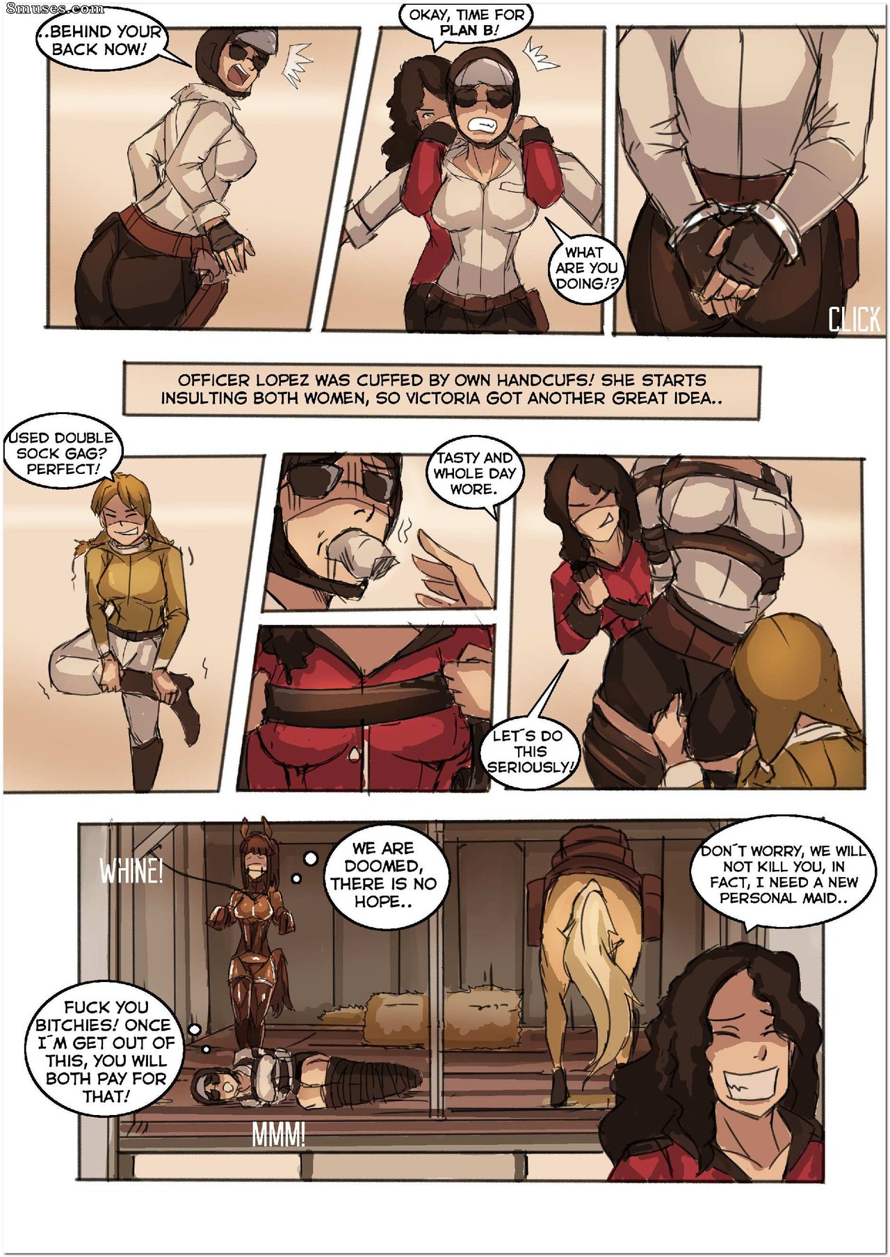 Derby - Issue 1 - Duchess Ponygirl Transformation - Page 6