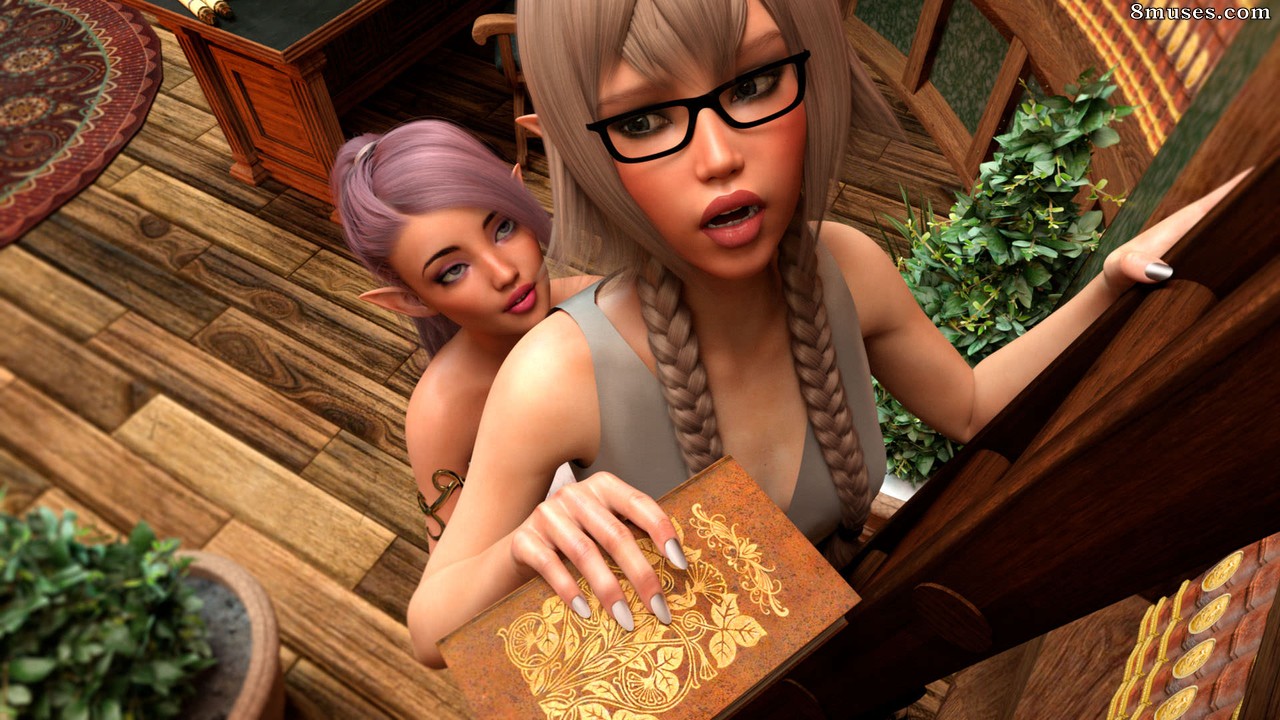 Naama - Lustful Desires 2 - The Librarian - Page 7