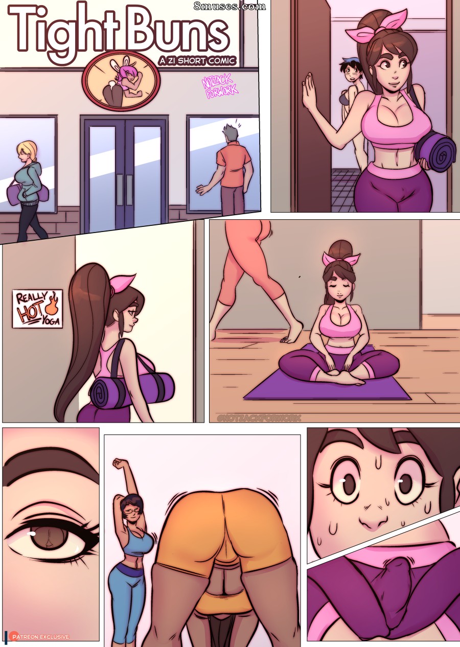 NotZackForWork Comics - Bundas apertadas - Página 1