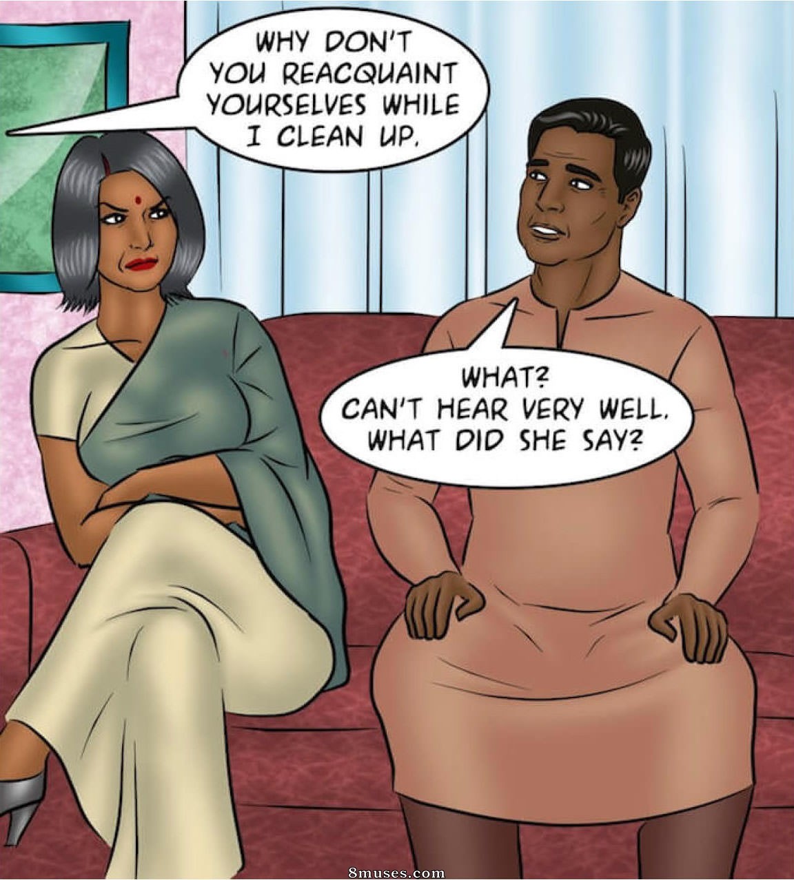 Kirtu.com Comics - Savita Bhabhi - Épisode 94 - Doubler votre plaisir - Page 54