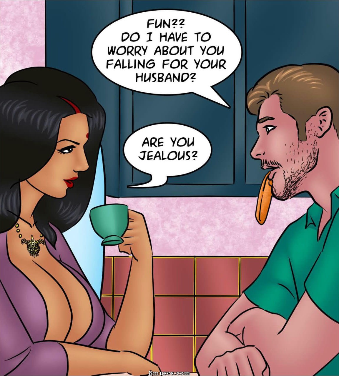 Kirtu.com Comics - Savita Bhabhi - Épisode 94 - Doubler votre plaisir - Page 19