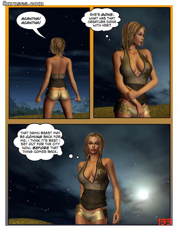 Digital Empress-Captain Trips Comics - Crônicas da imperatriz - Livro 07 - A jornada - Parte 2 - Página 133