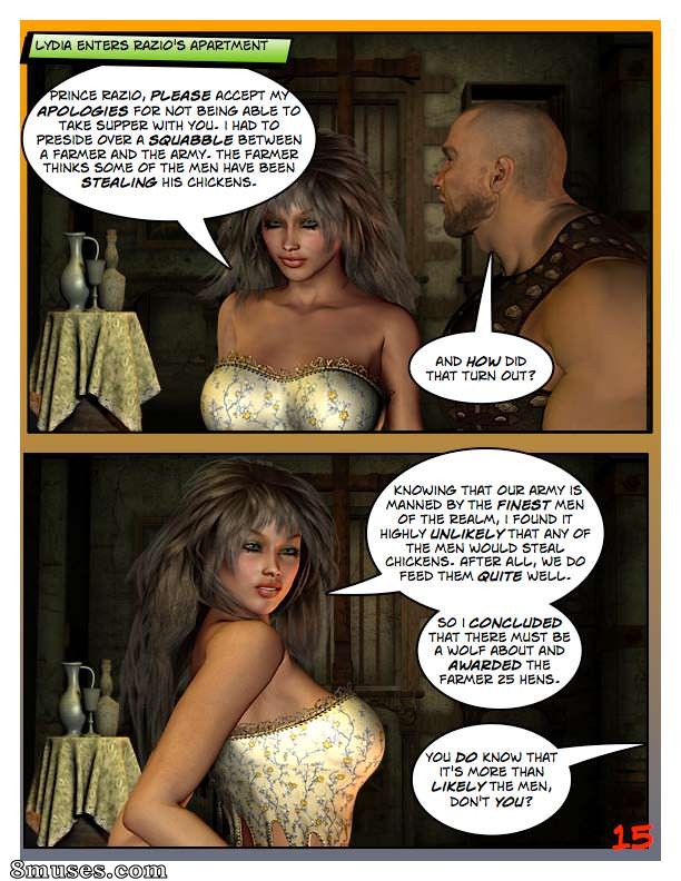 Digital Empress-Captain Trips Comics - Chroniques de l'impératrice - Livre 07 - Le voyage - Partie 2 - Page 15