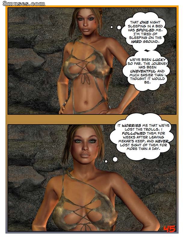 Digital Empress-Captain Trips Comics - Chroniques de l'impératrice - Livre 07 - Le voyage - Partie 2 - Page 45