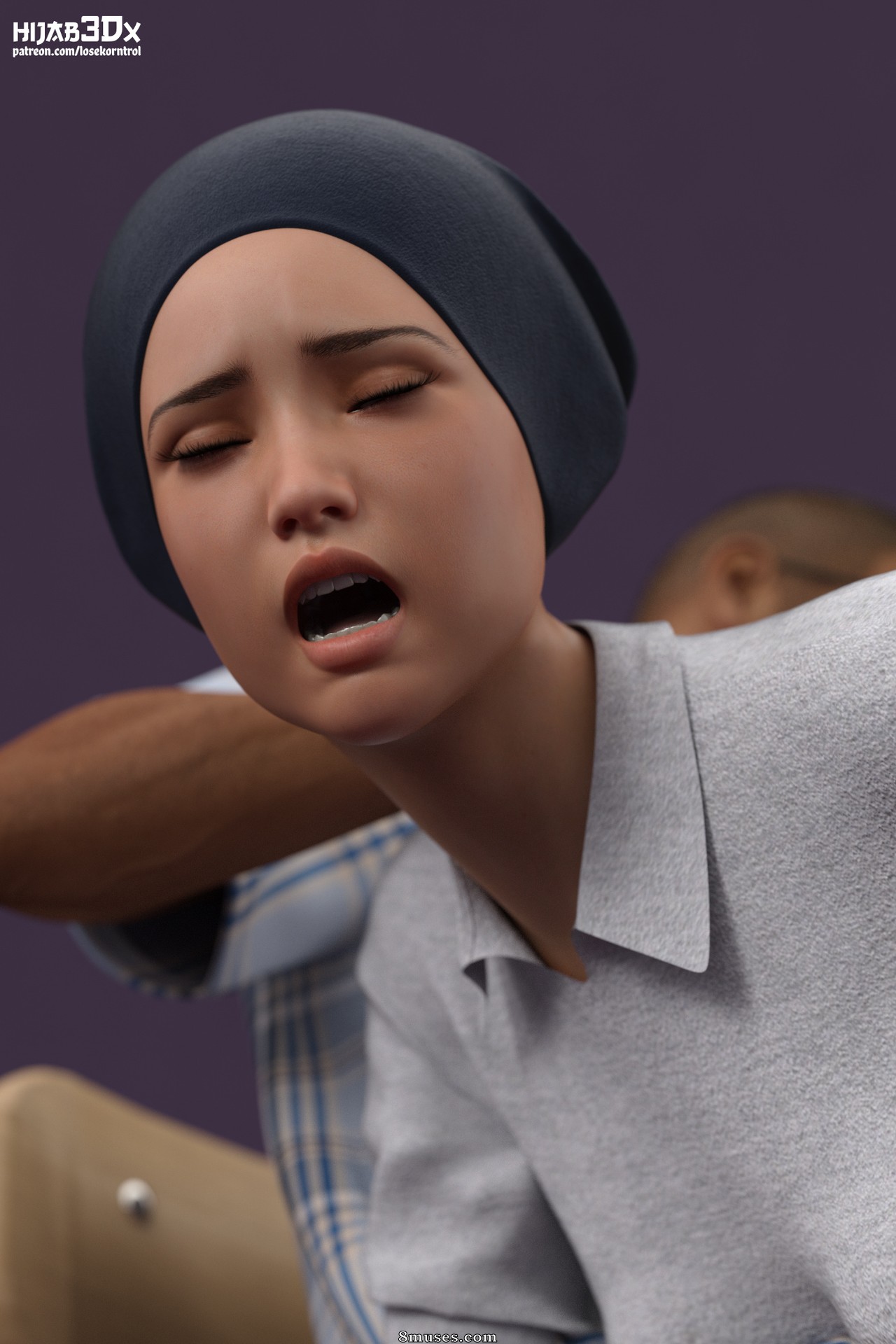 Hijab 3DX - LoseKorntrol - Espiègle - Arina, Jono - Page 5