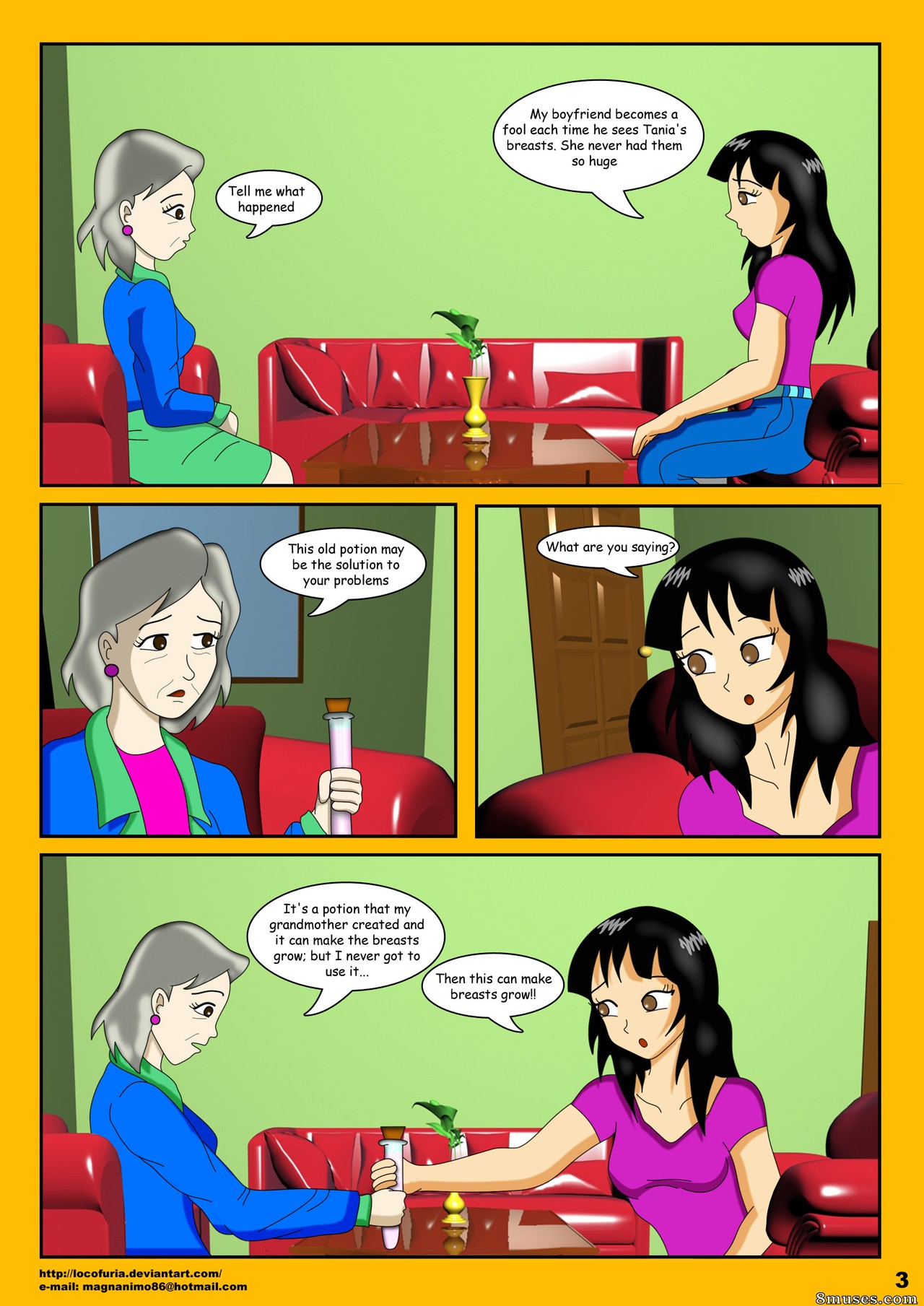 Locofuria Comics - A poção antiga - Página 6