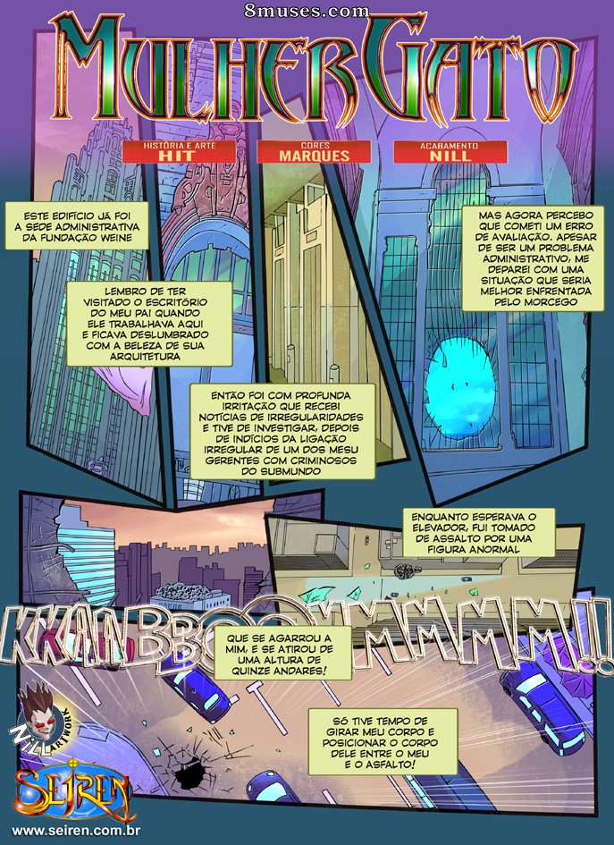 Seiren.com.br Comics - Mulher Gato - Page 2