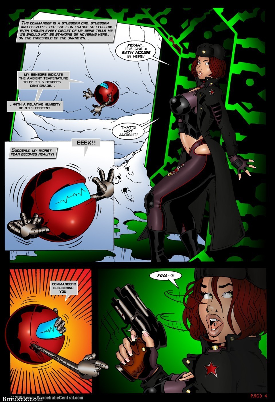 James Lemay Comics - Corredor de alienígenas - Página 5