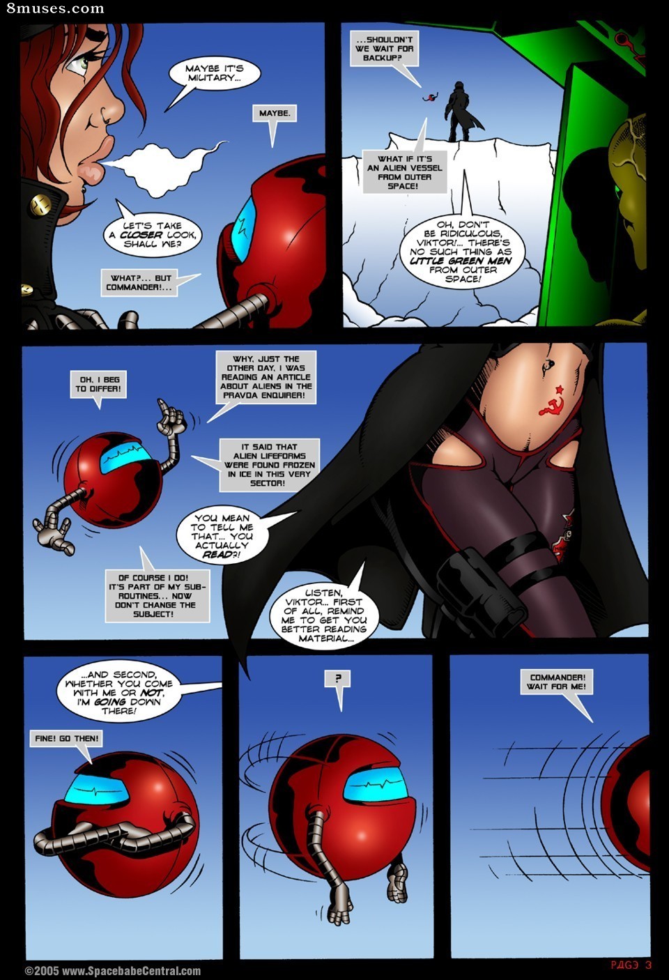 James Lemay Comics - Corredor alienígena - Página 4