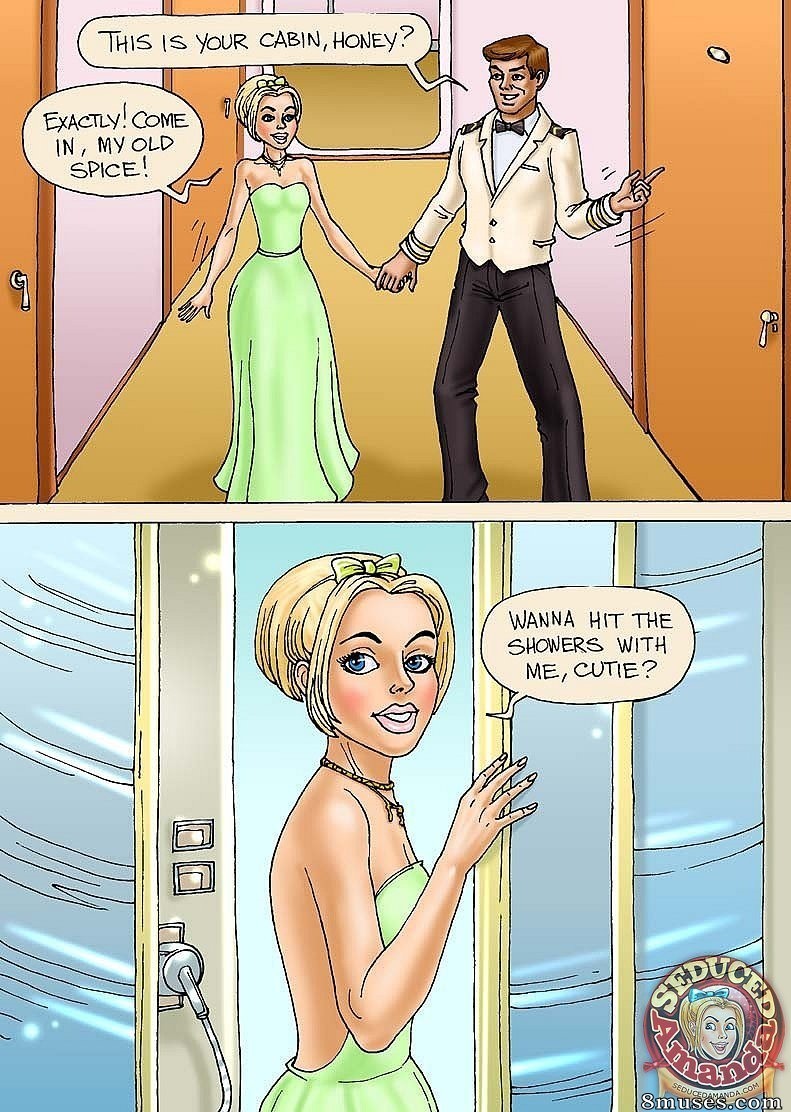 Seduced Amanda Comics - Going Crazy on a Cruise - Page 6