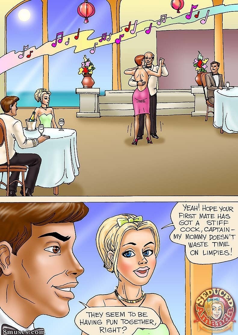 Seduced Amanda Comics - Going Crazy on a Cruise - Page 5
