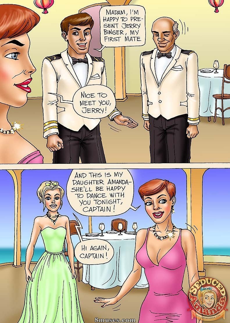 Seduced Amanda Comics - Going Crazy on a Cruise - Page 4