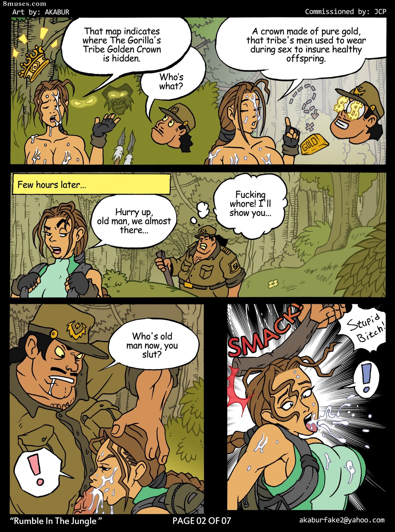 AKABUR Comics - Alboroto en la selva - Página 2