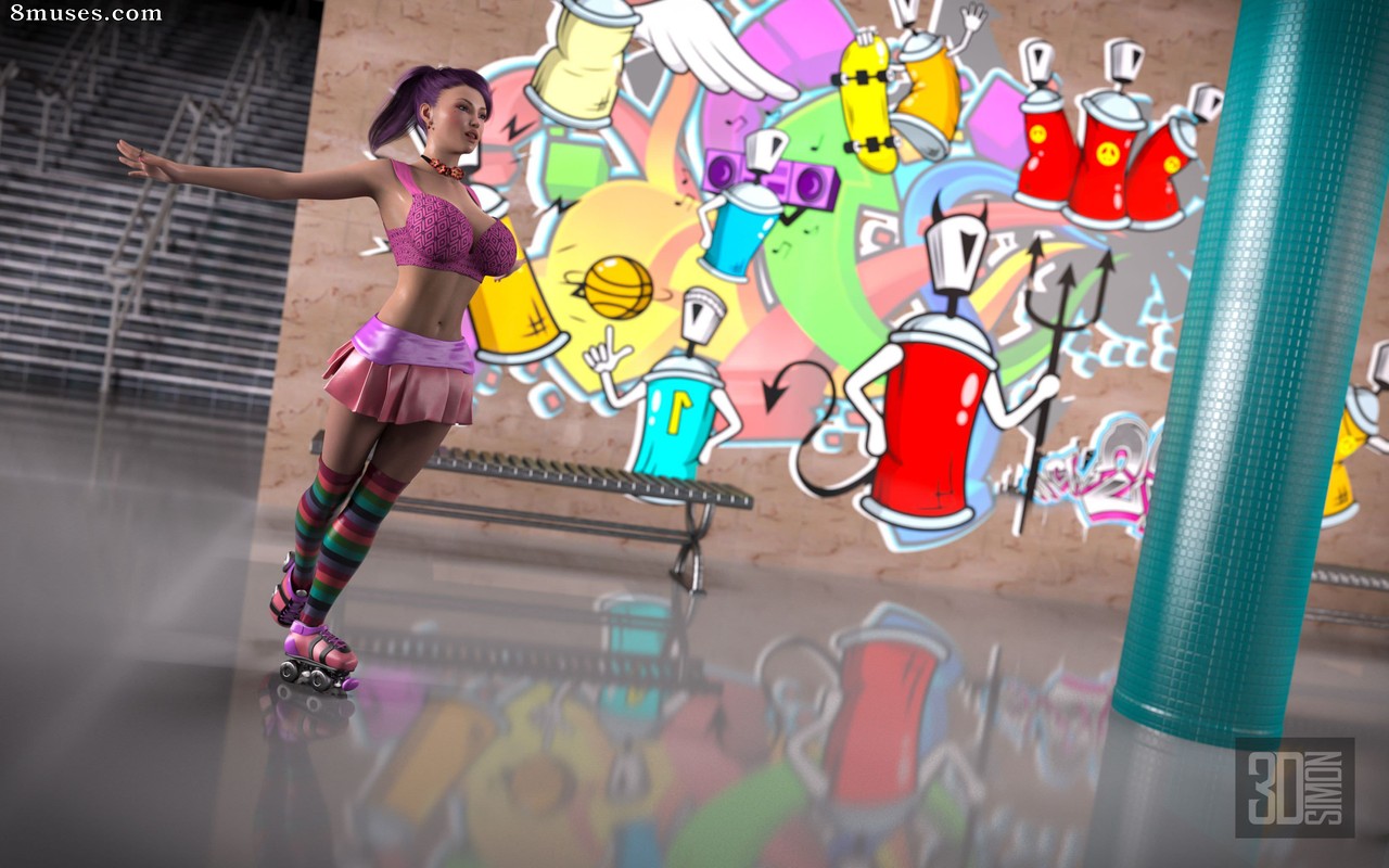 3DSimon - High Socks and Rollerblades - Page 2