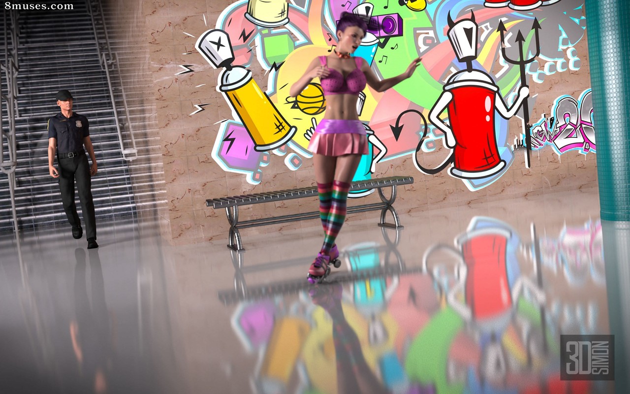 3DSimon - High Socks and Rollerblades - Page 4
