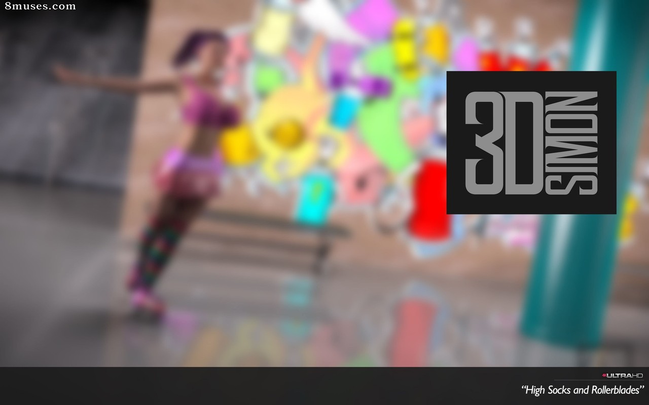 3DSimon - Meias altas e patins - Página 1