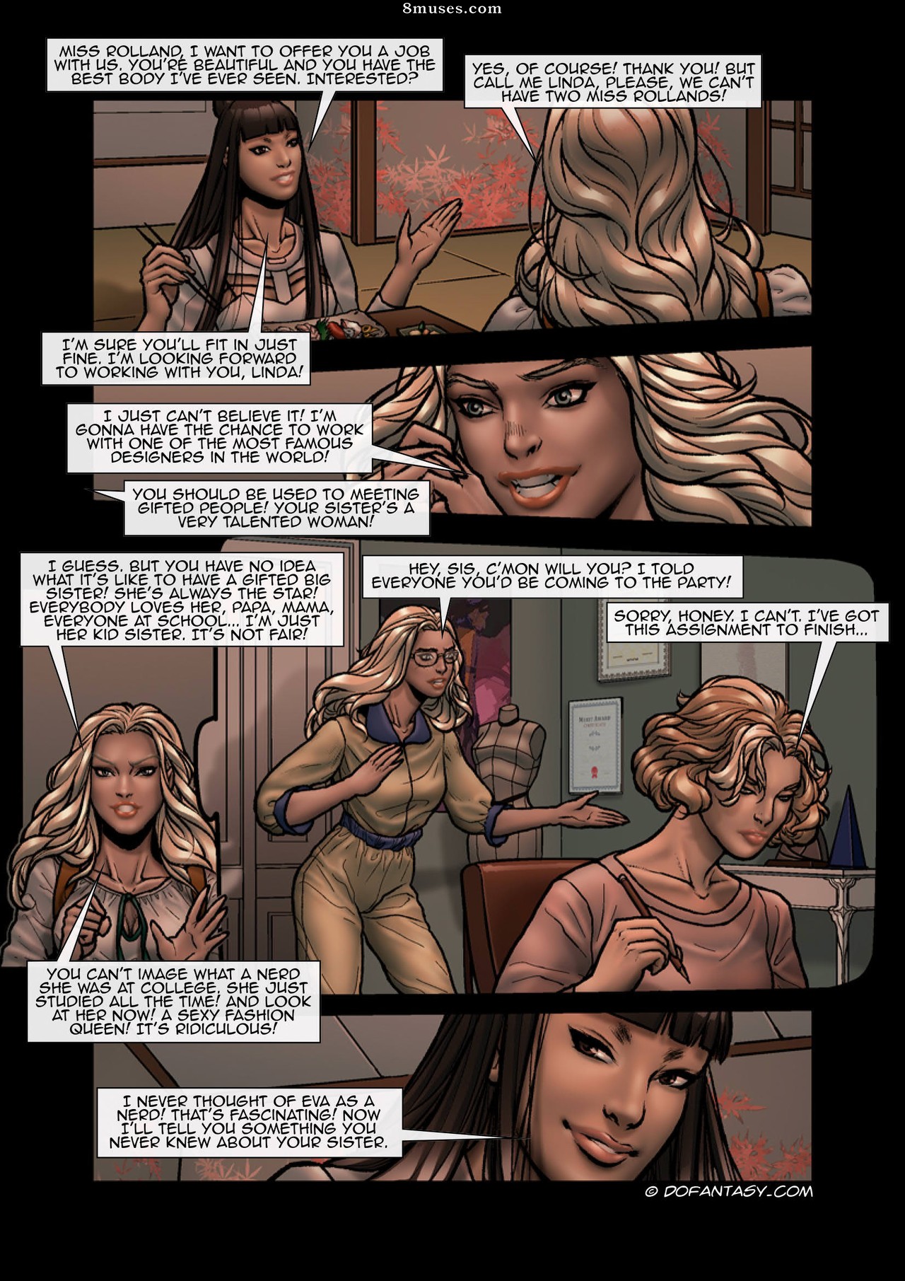 Fansadox Comics - Fansadox 487 - Fashion Queen 2 - Restoration - Kittyhand - Page 6