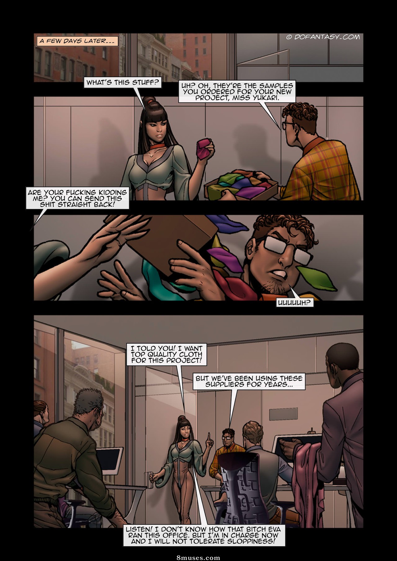 Fansadox Comics - Fansadox 487 - Fashion Queen 2 - Restoration - Kittyhand - Page 13
