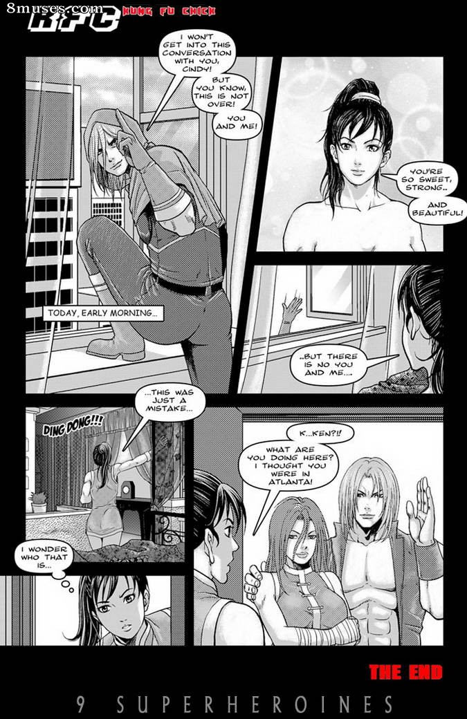 9 Superheroines Comics - Chica de kung fu - Página 24