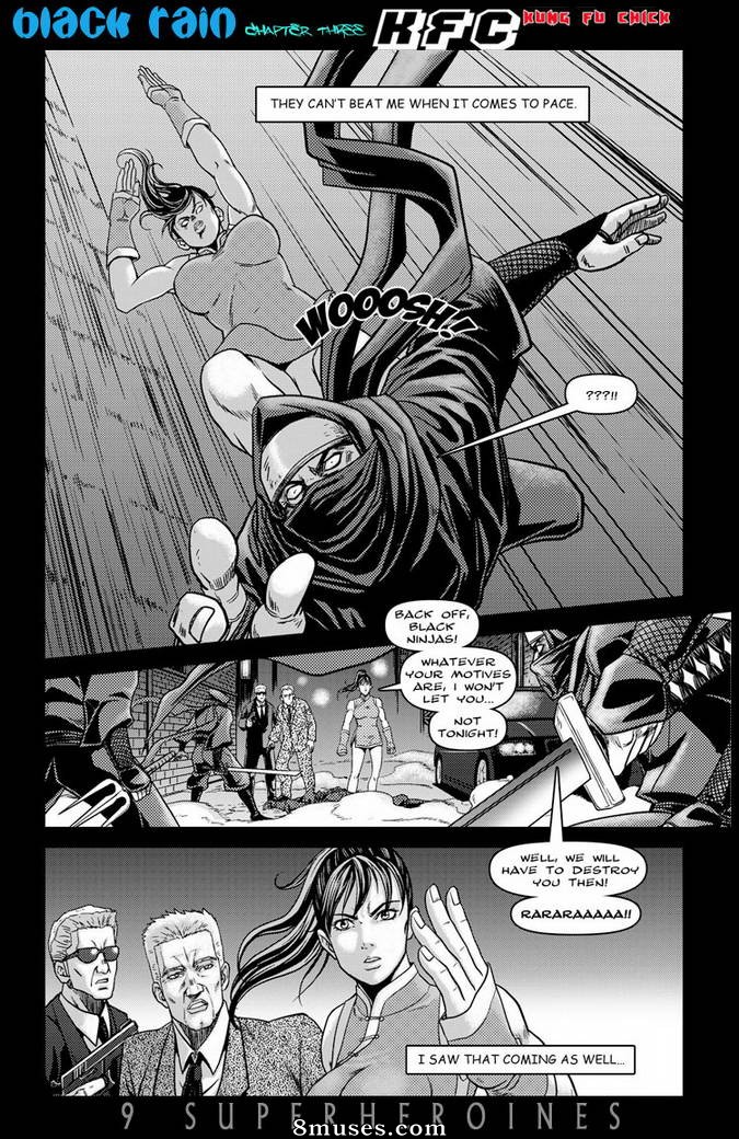 9 Superheroines Comics - Garota de kung fu - Página 10