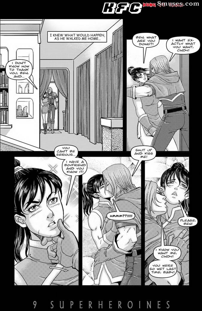 9 Superheroines Comics - Garota de kung fu - Página 18