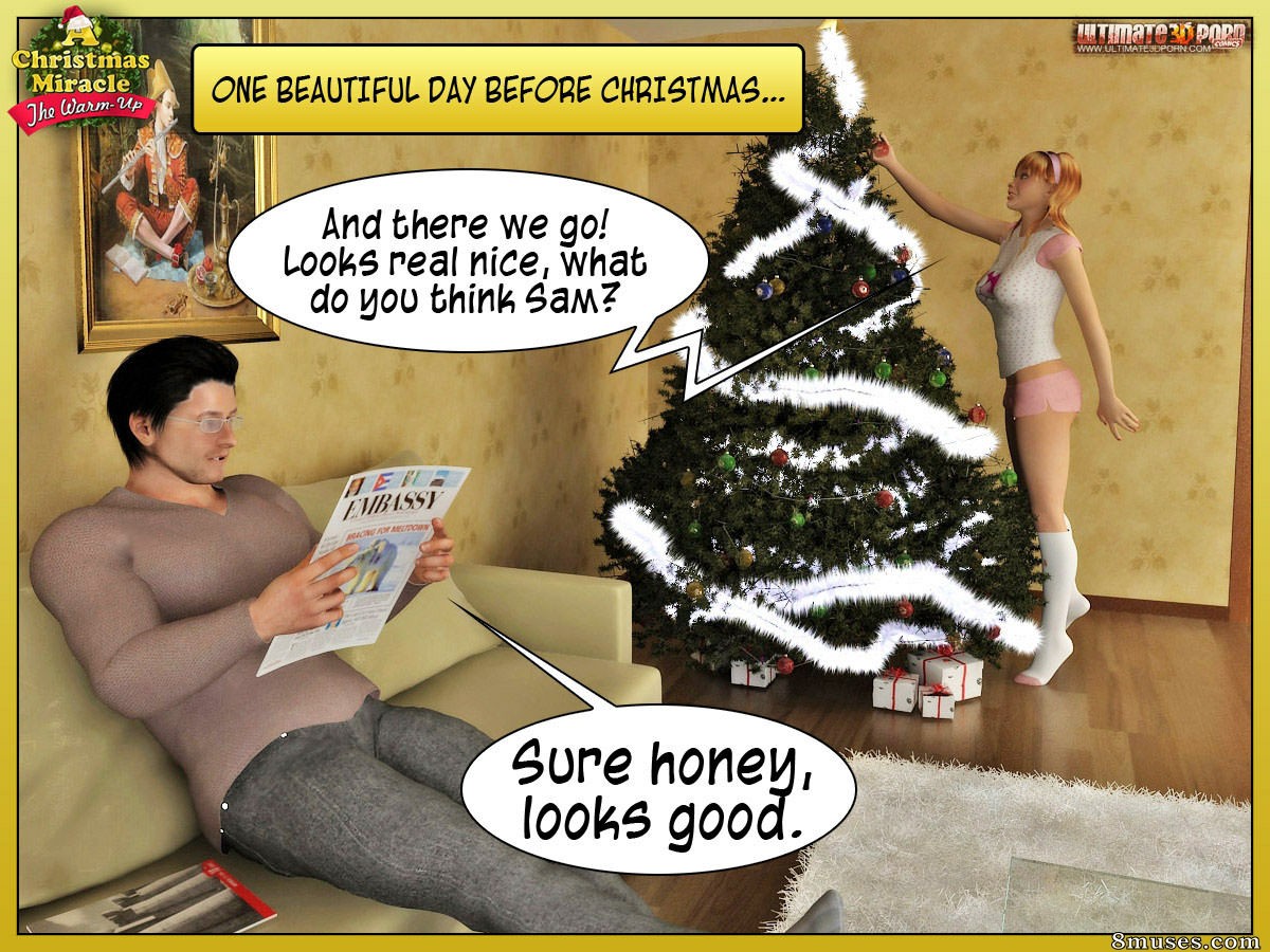 Ultimate3DPorn Comics - A Christmas Miracle - Part 1 - The Warm Up - Page 2