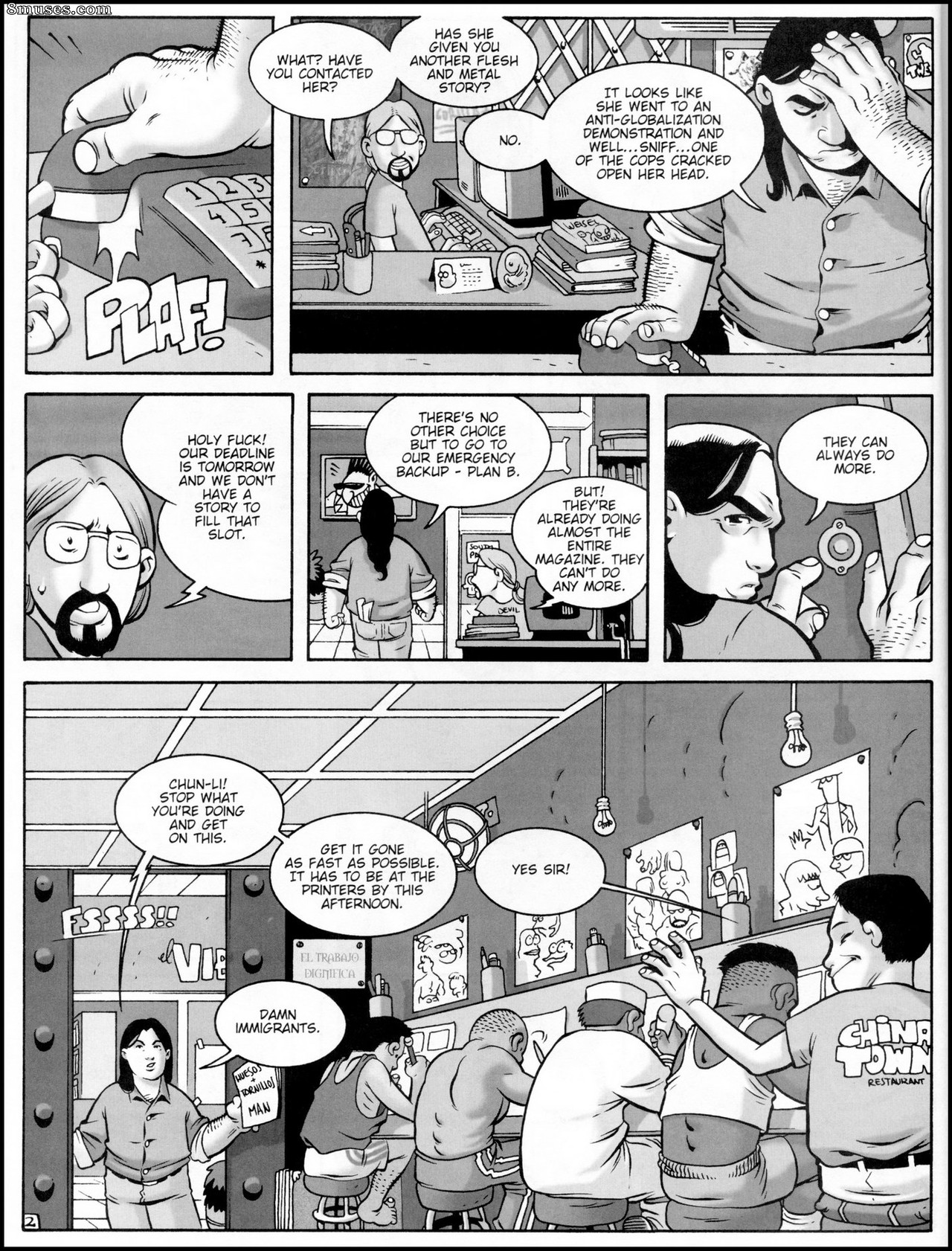 Flesh and Metal - Issue 2 - Page 10