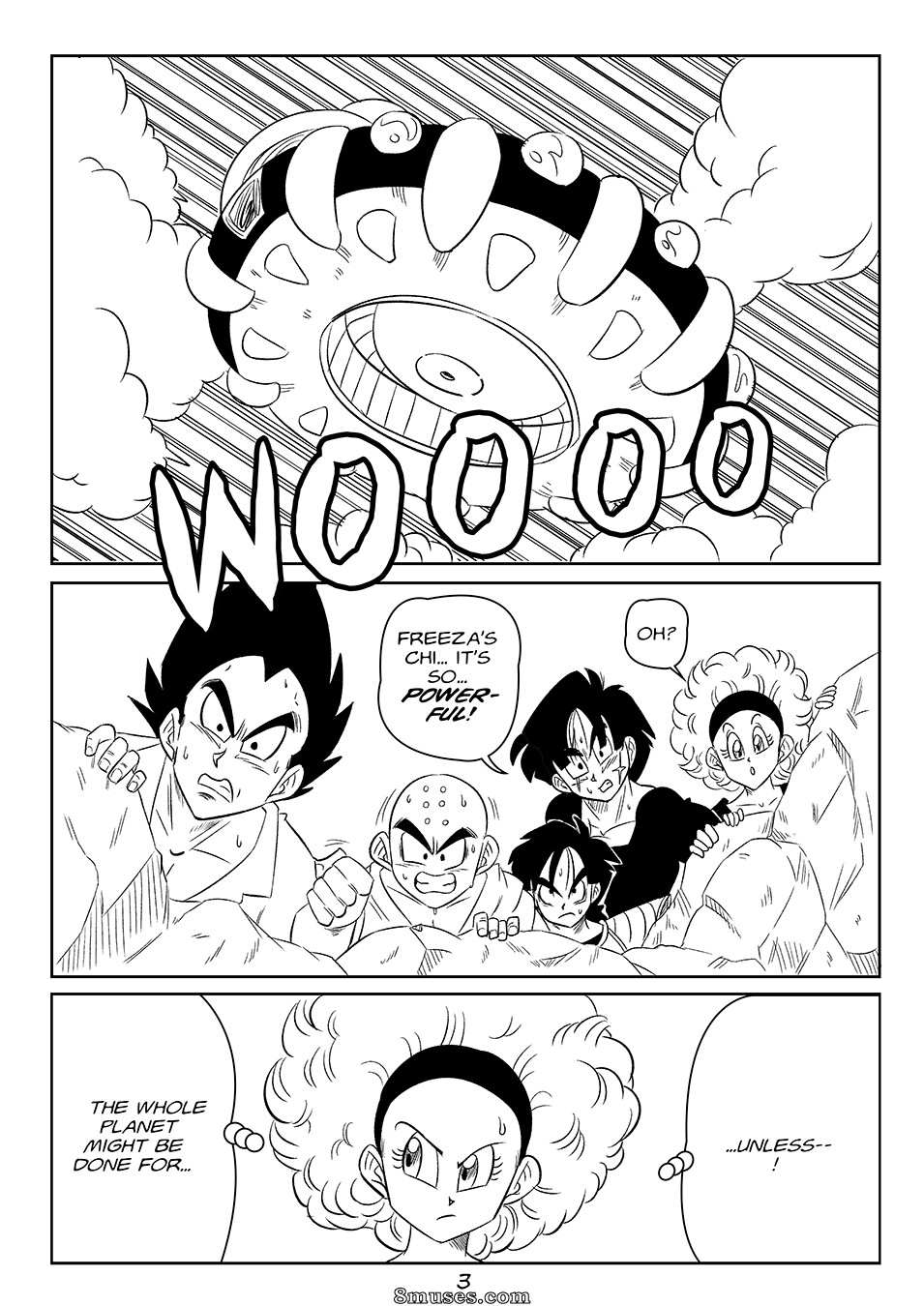 FunSexyDB Comics - Encontro próximo do tipo frio - Página 4