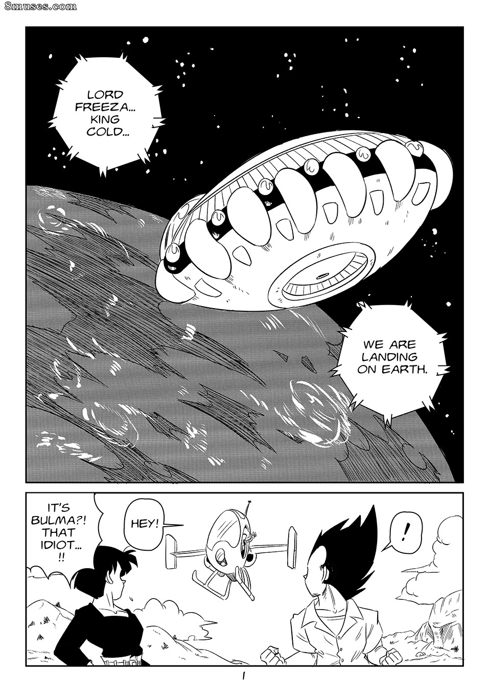 FunSexyDB Comics - Rencontre rapprochée du genre froid - Page 2